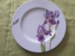 assiette plate iris
